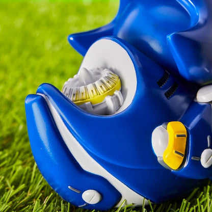 TUBBZ First Edition Metal Sonic Verzamelbare Vinyl Rubber Duck Figuur - Officiële Sonic The Hedgehog Merchandise - Retro videospellen, films en tv