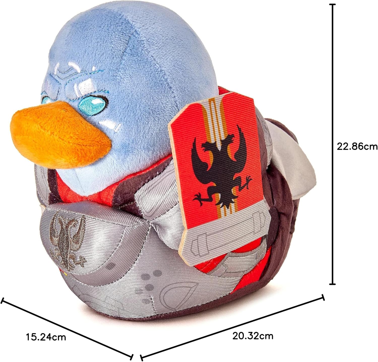 TUBBZ Plush: Destiny - Zavala Cosplaying Rubber Duck Soft Plush Collectible Toy