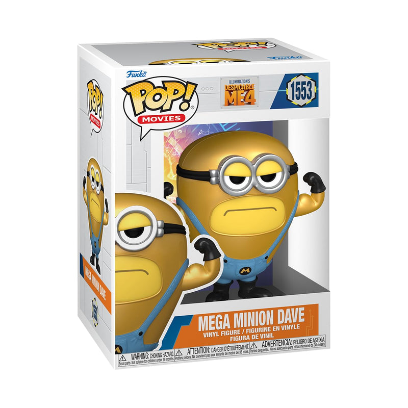 Funko POP! Movies: Despicable Me 4 – Super Dave - Collectable Vinyl Figure - Gift Idea - Official Merchandise - Toys for Kids & Adults - Movies Fans - Model Figure for Collectors and Display