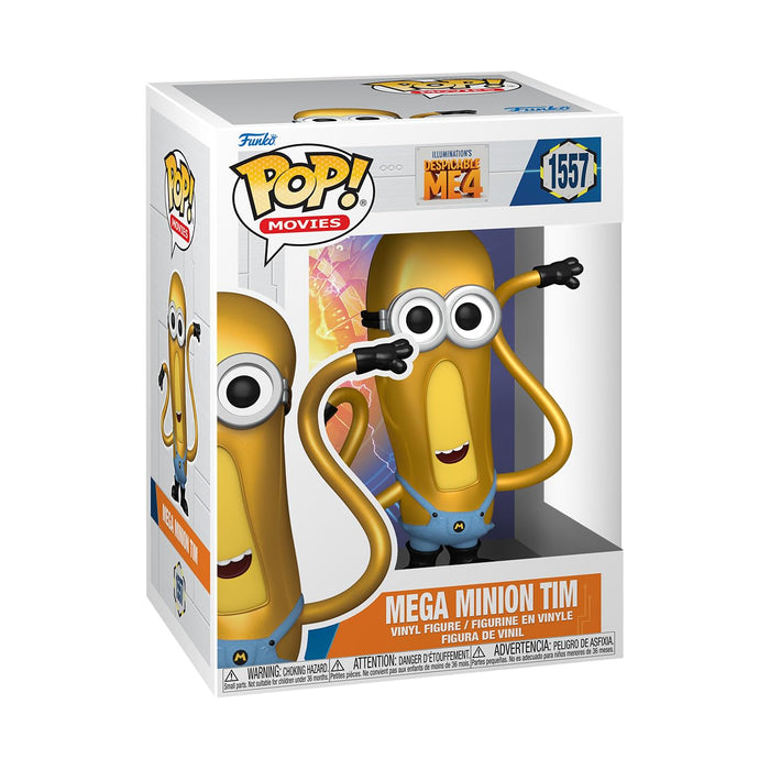 Funko POP! Movies: Despicable Me 4 – Super Tim - Collectable Vinyl Figure - Gift Idea - Official Merchandise - Toys for Kids & Adults - Movies Fans - Model Figure for Collectors and Display