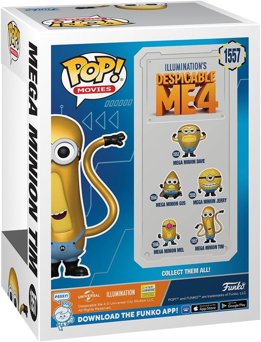 Funko POP! Movies: Despicable Me 4 – Super Tim - Collectable Vinyl Figure - Gift Idea - Official Merchandise - Toys for Kids & Adults - Movies Fans - Model Figure for Collectors and Display