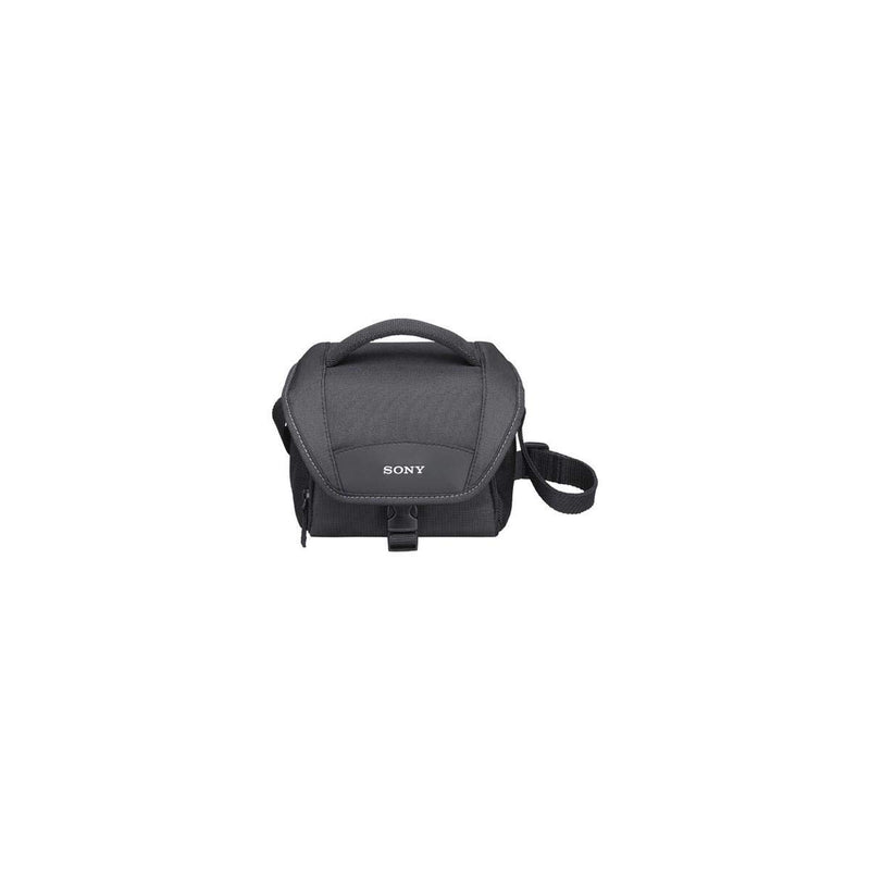 Sony LCSU11 Soft Carrying Case for Camcorders, Alpha, NEX Cameras - Black Single