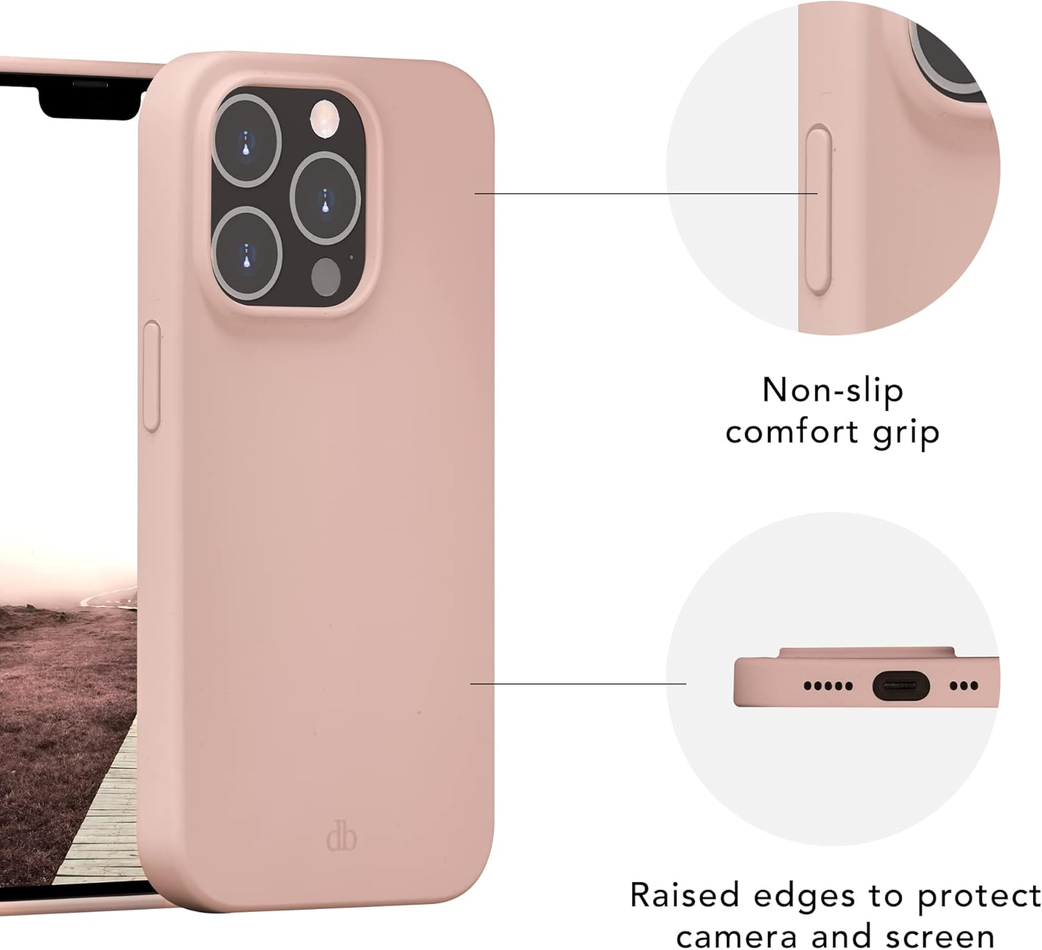 dbramante1928 Greenland - Custodia compatibile con iPhone realizzata in plastica riciclata al 100%, progettata in Danimarca