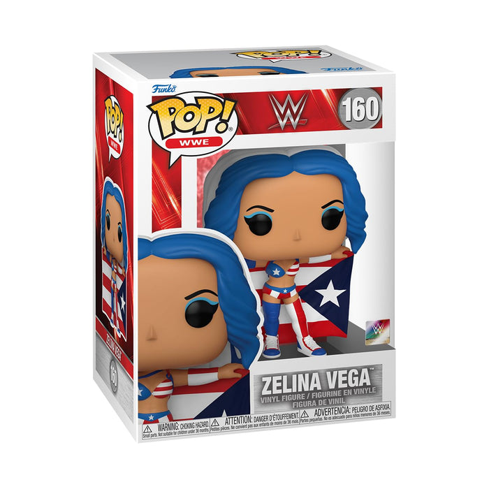 Funko Pop! WWE: Zelina Vega - (Queen & LWO) - Collectable Vinyl Figure - Gift Idea - Official Merchandise - Toys for Kids & Adults - Sports Fans - Model Figure for Collectors and Display