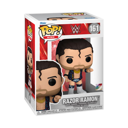 Funko Pop! WWE: WWE 94 SS - Razor Ramon - Collectable Vinyl Figure - Gift Idea - Official Merchandise - Toys for Kids & Adults - Sports Fans - Model Figure for Collectors and Display Standard Size Multicolor