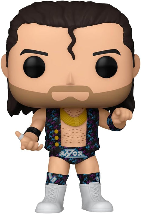 Funko Pop! WWE: WWE 94 SS - Razor Ramon - Collectable Vinyl Figure - Gift Idea - Official Merchandise - Toys for Kids & Adults - Sports Fans - Model Figure for Collectors and Display Standard Size Multicolor
