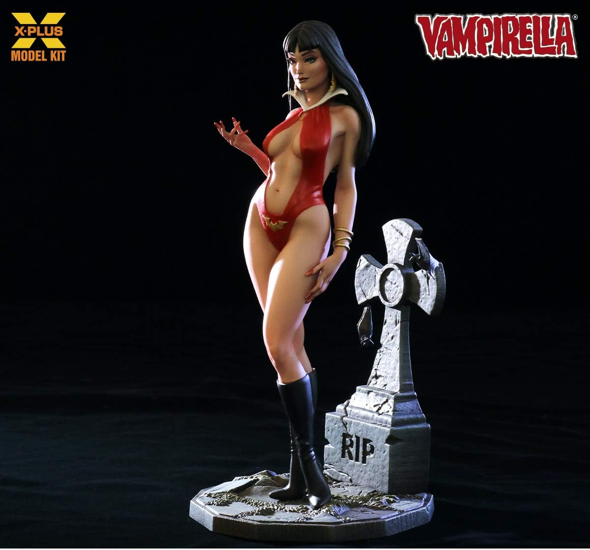 X-Plus Vampirella 1:8 Scale Plastic Model Kit, Multicolor