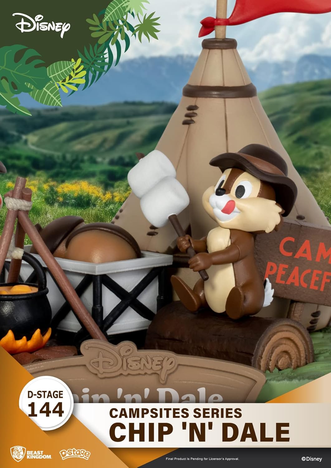 Disney Campsites Series: Chip n’ Dale DS-144 D-Stage Statue