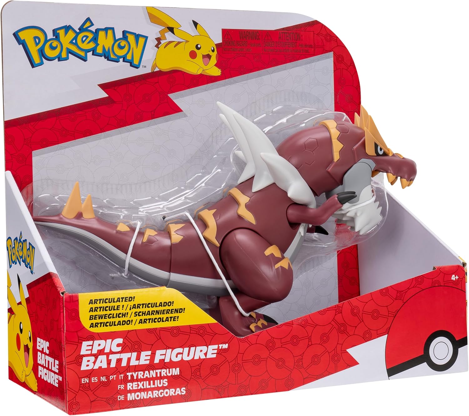 Pokemon PKW3422 Epic Figure Monargoras Official Moving Figure 30 cm