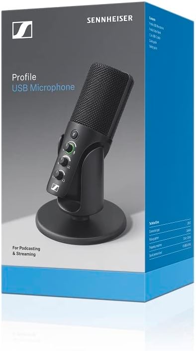 Profile  Microfono Podcasting Usb