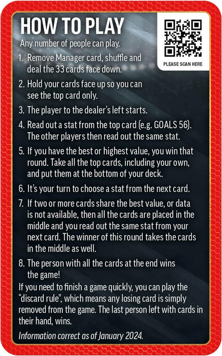 Top Trumps World Football Stars Top 200 Card Game Pack 4, Play with Salah, Mahrez, Dias and Darwin Nunez, educational gift for ages 6 plus