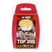 Top Trumps World Football Stars Top 200 Card Game Pack 4, Play with Salah, Mahrez, Dias and Darwin Nunez, educational gift for ages 6 plus