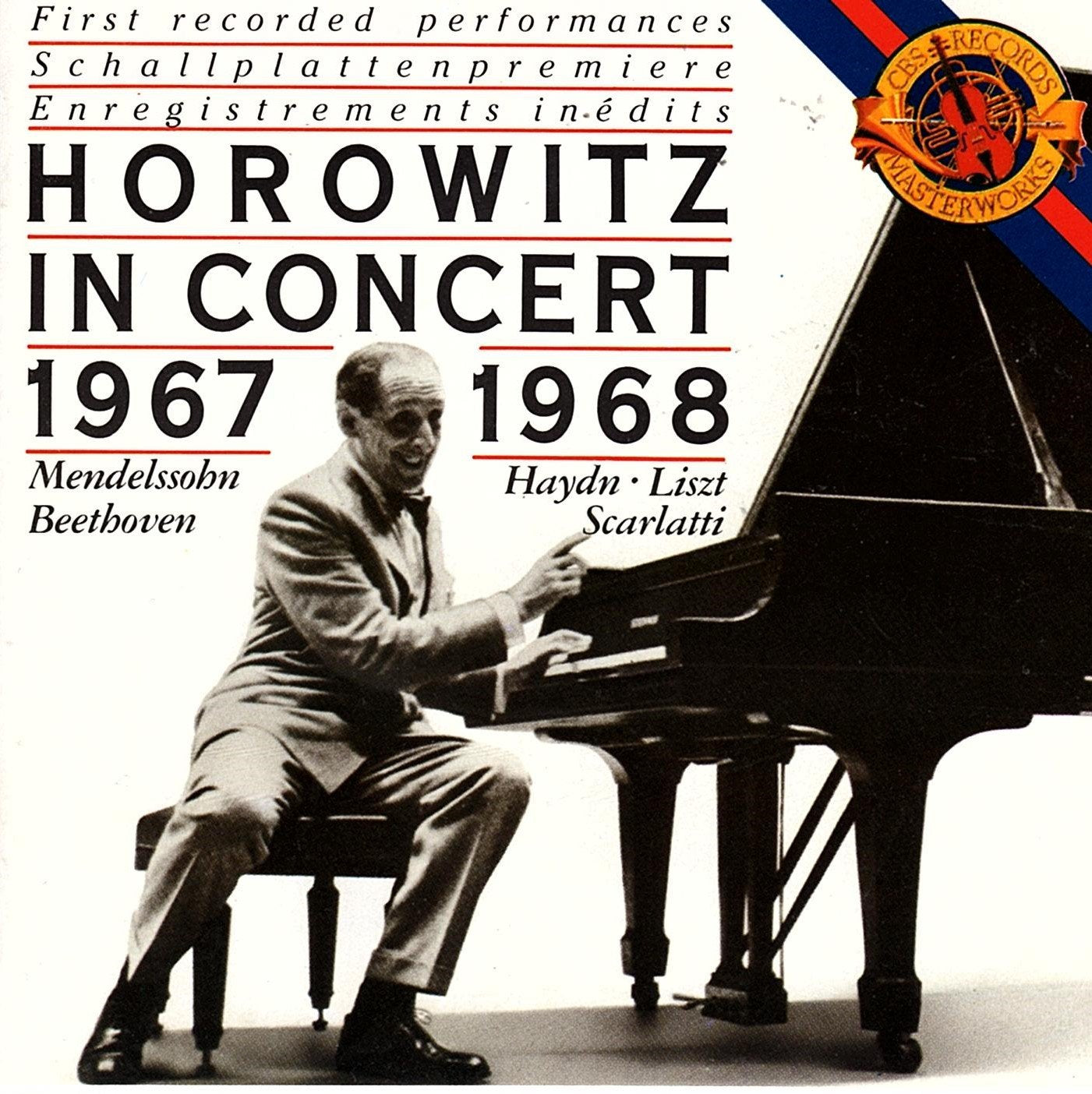HOROWITZ IN CONCERT 1967/1968