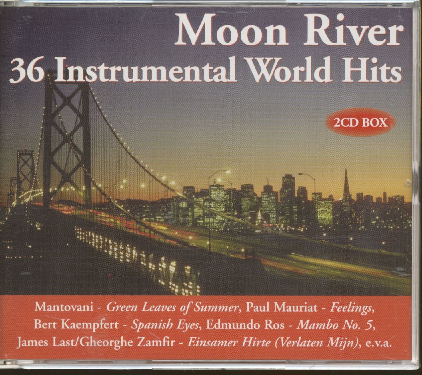 MOON RIVER-36 INSTRUMENTAL WORLD HITS (2CD)