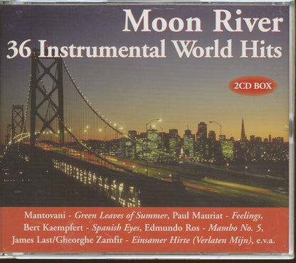 MOON RIVER-36 INSTRUMENTAL WORLD HITS (2CD)
