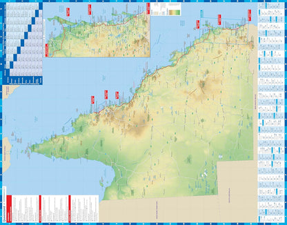 Lonely Planet Queensland Planning Map