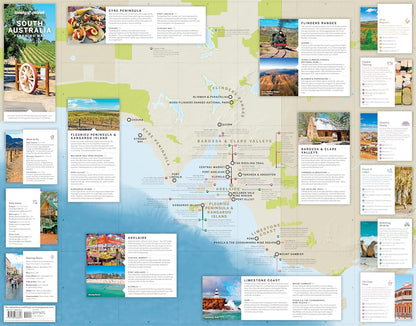 Lonely Planet South Australia Planning Map