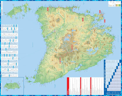 Lonely Planet Tasmania Planning Map