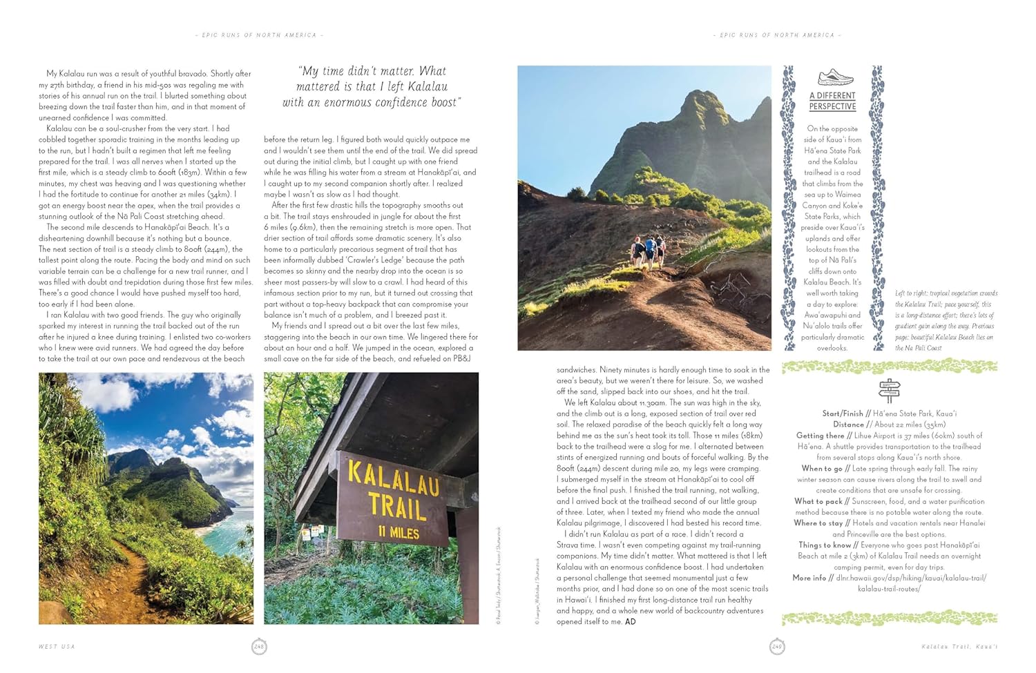 Lonely Planet Epic Runs of North America