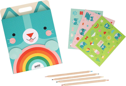 Carry-Along Kitten Sketch Kit