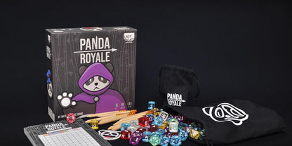 Last Night Games | Panda Royale | Dice Party Game | Ages 8+ | 2-10 Players | 20-30 Minutes Playing Time