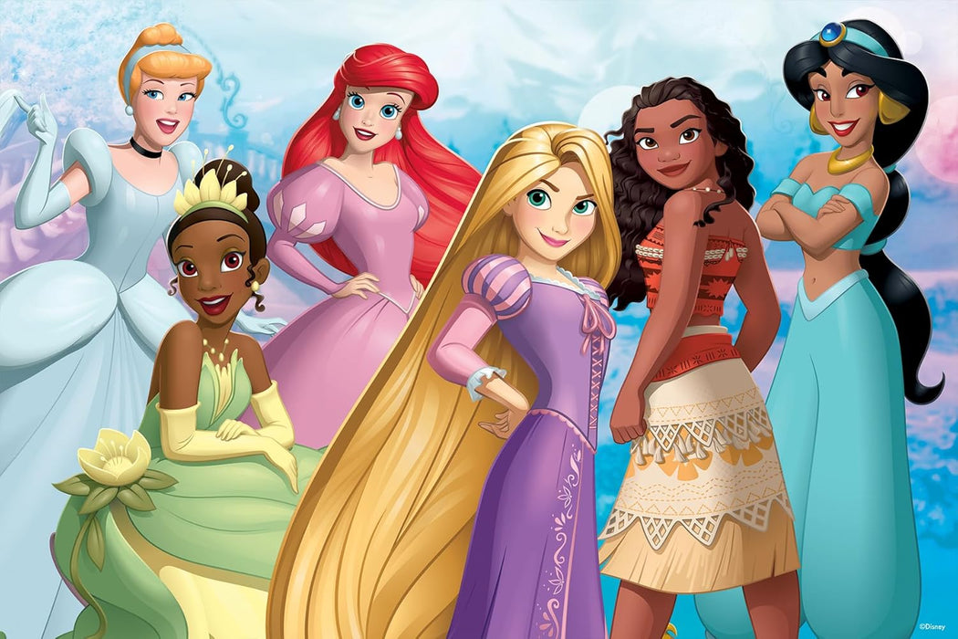 PRIME 3D | Disney Princess Double Sided Puzzle | 3D Lenticular Jigsaw Puzzle | 46cm x 31cm - 200 pcs | Games & Puzzles | Ages 6+