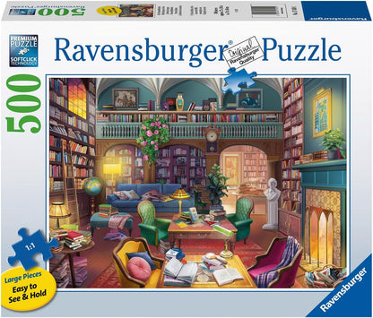 Ravensburger Dream Library 17459 Großformat-Puzzle für Erwachsene, 500 Teile, jedes Stück ist EIN Unikat, Softclick-Technologie bedeutet, DASS Teile perfekt zusammenpassen, Mehrfarbig, 27 x 20 cm
