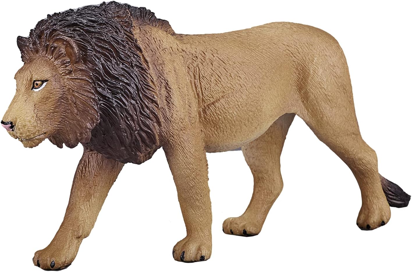 MOJO – Safari Playset with 6 Figures Giraffe, Zebra, Lion, Crocodile, Elephant, Chimpanzee | Hand-Painted Toy Figure | Wildlife Collection | True to Life & Highly Detailed | Designed in UK