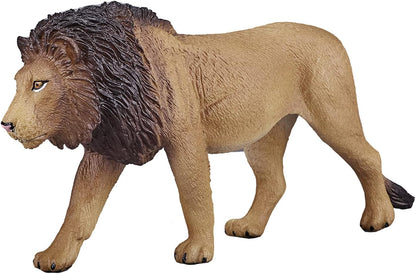 MOJO – Safari Playset with 6 Figures Giraffe, Zebra, Lion, Crocodile, Elephant, Chimpanzee | Hand-Painted Toy Figure | Wildlife Collection | True to Life & Highly Detailed | Designed in UK