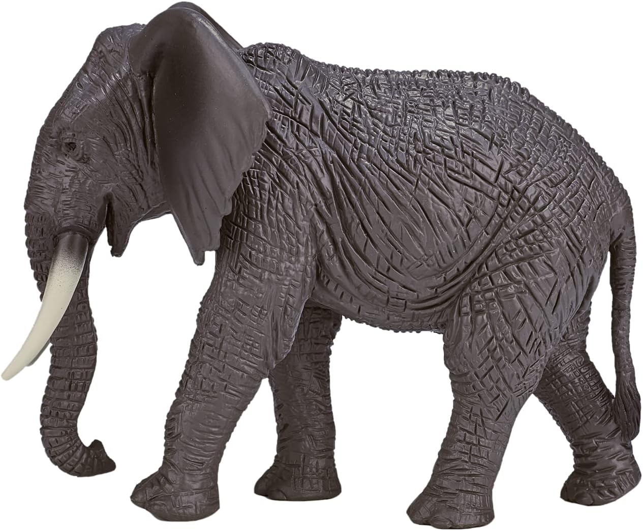 MOJO – Safari Playset with 6 Figures Giraffe, Zebra, Lion, Crocodile, Elephant, Chimpanzee | Hand-Painted Toy Figure | Wildlife Collection | True to Life & Highly Detailed | Designed in UK