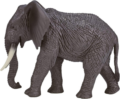 MOJO – Safari Playset with 6 Figures Giraffe, Zebra, Lion, Crocodile, Elephant, Chimpanzee | Hand-Painted Toy Figure | Wildlife Collection | True to Life & Highly Detailed | Designed in UK