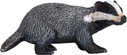 MOJO Britse wildlife speelset met 8 figuren hert, vos, das, egel, eekhoorn, Otter, Stoat