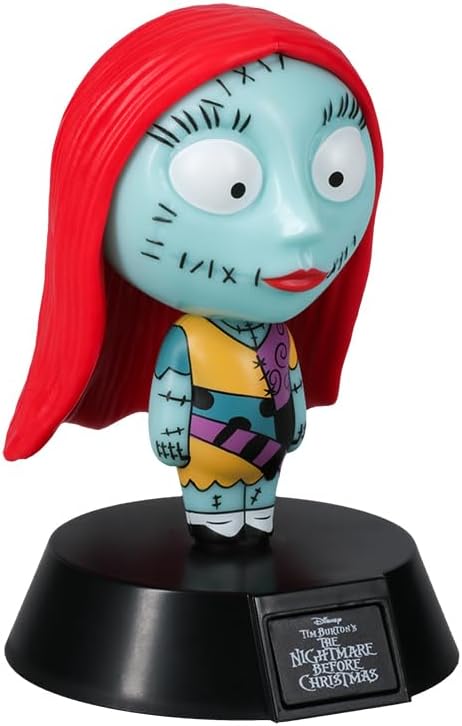 Paladone Sally Icon Light - Officially Licensed Nightmare Before Christmas Merchandise, Collectible Gift for Film Fans, Spooky Halloween Decor, Battery Powered, (10 cm
