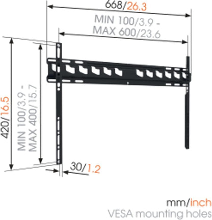 Vogel's TV STEUN FLAT MA4000 40-80