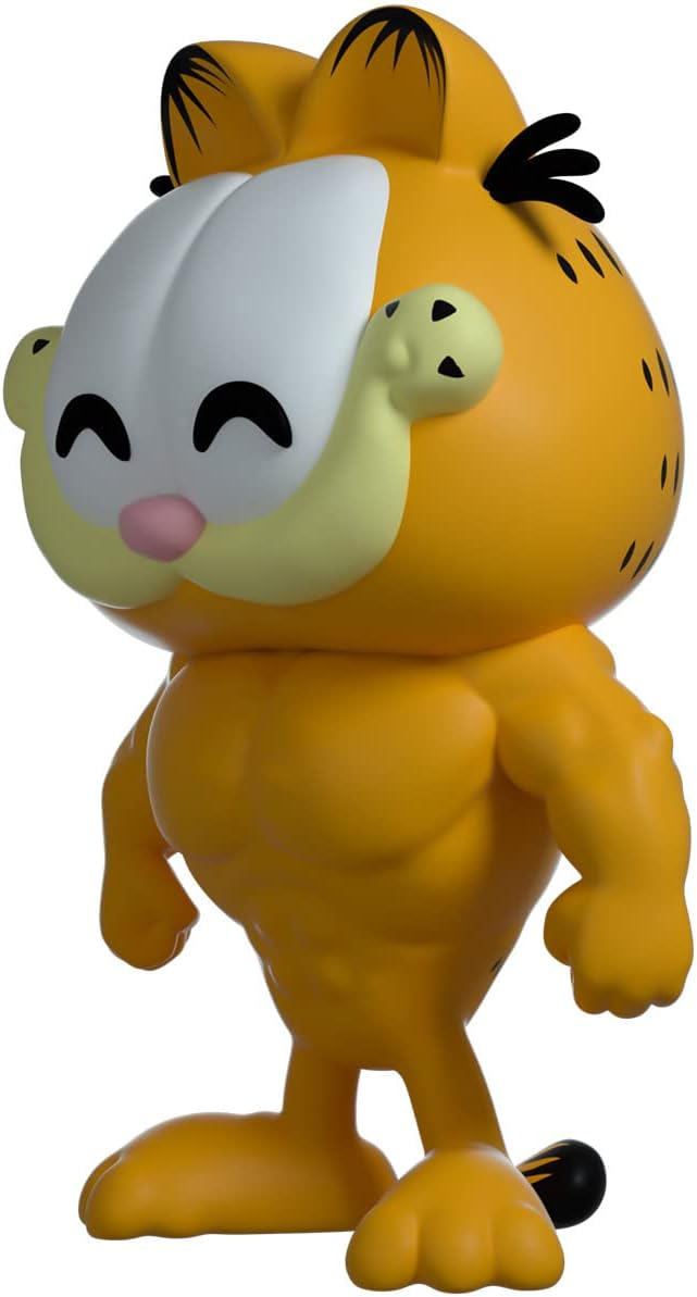 Youtooz Swole Garfield Vinyl Figure, 4.5" Youtooz Garfield Collectible, Highly Detailed Swole Garfield by Youtooz Garfield Collection