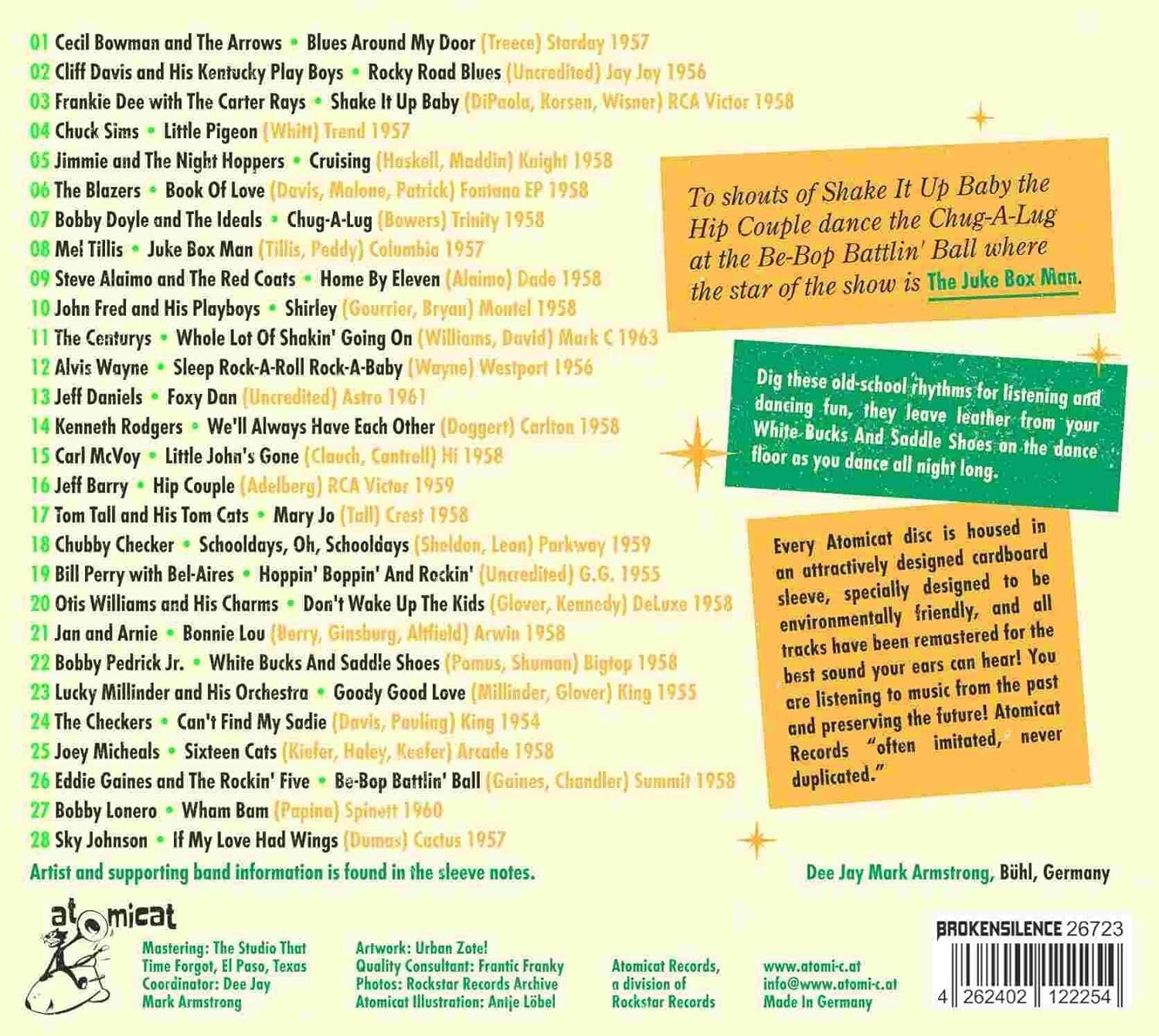 Atomicat Rockers: The Juke Box Man - Volume 6