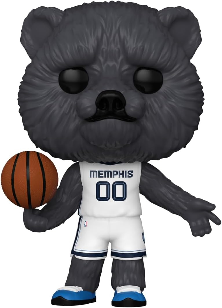 Funko Pop! NBA: Mascots - Memphis - Grizz - NBA Mascots - Collectable Vinyl Figure - Gift Idea - Official Merchandise - Toys for Kids & Adults - Sports Fans - Model Figure for Collectors and Display
