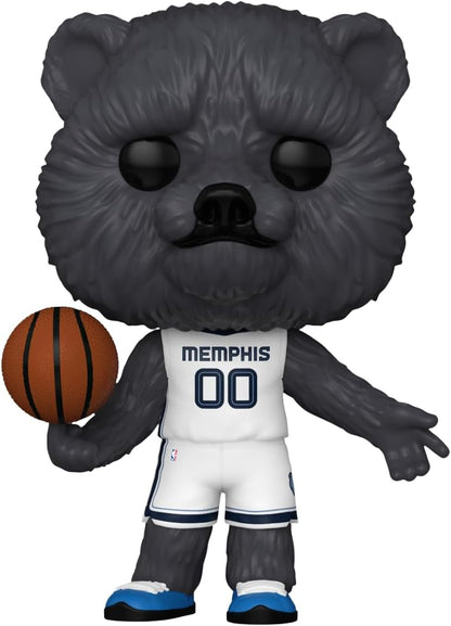 Funko Pop! NBA: Mascots - Memphis - Grizz - NBA Mascots - Collectable Vinyl Figure - Gift Idea - Official Merchandise - Toys for Kids & Adults - Sports Fans - Model Figure for Collectors and Display