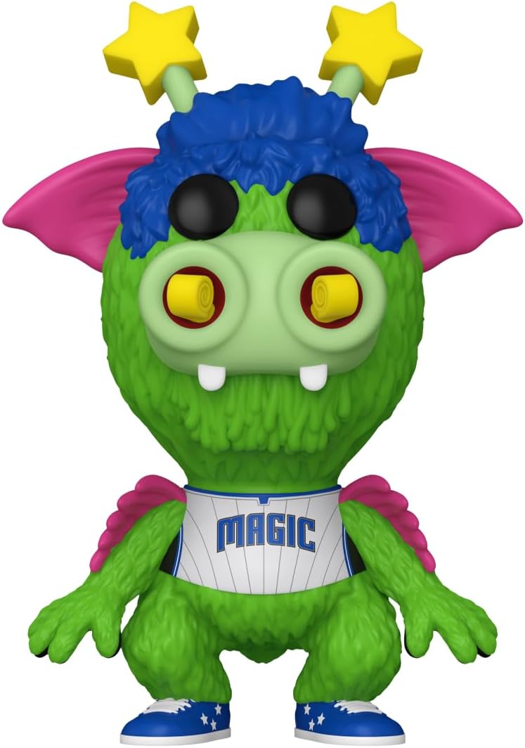 Funko Pop! NBA: Mascots - Orlando - Stuff the Magic Dragon - NBA Mascots - Collectable Vinyl Figure - Gift Idea - Official Merchandise - Toys for Kids & Adults - Sports Fans