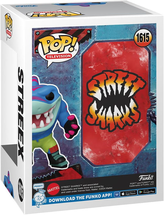 Funko Pop! TV: Street Sharks - Streex - Collectable Vinyl Figure - Gift Idea - Official Merchandise - Toys for Kids & Adults - Ad Icons Fans - Model Figure for Collectors and Display