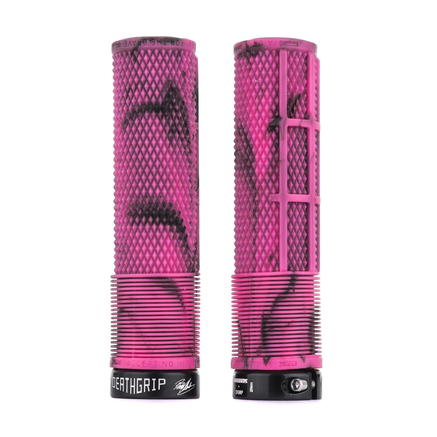 Dmr Brendog DeathGrip Mountainbike-Griffe, dick, flanschlos