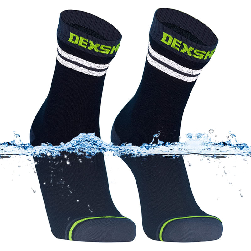 DexShell Mens Pro Visibility Waterproof Breathable CoolMax Cycling Sports Socks