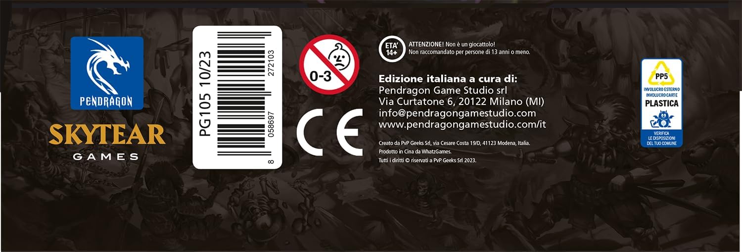 Pendragon - Skytear Horde Monolith - Edizione italiana - Gioco di carte, Età 14+,1-3 Giocatori