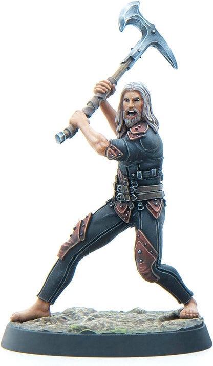 Modiphius Entertainment: The Elder Scrolls: Call to Arms - Arnbjorn, Dark Brotherhood Predator - 2 Figures, Unpainted Resin Miniatures, Tabletop Game