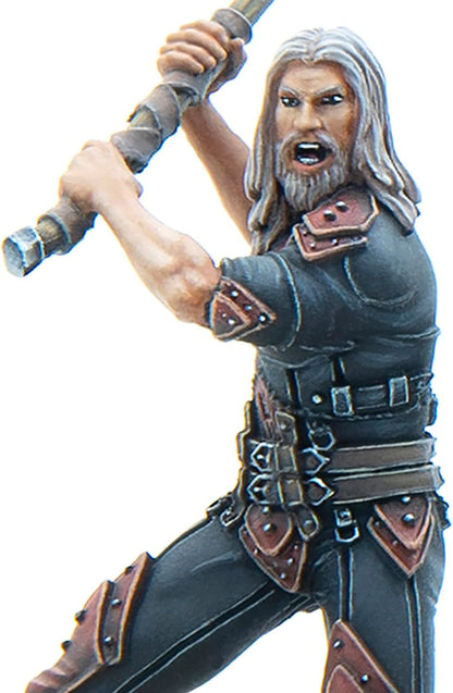 Modiphius Entertainment: The Elder Scrolls: Call to Arms - Arnbjorn, Dark Brotherhood Predator - 2 Figures, Unpainted Resin Miniatures, Tabletop Game