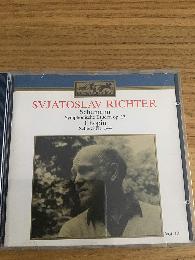 1-CD SCHUMANN / CHOPIN - SYMPHONIC ETUDES / SCHERZI - SVJATOSLAV RICHTER