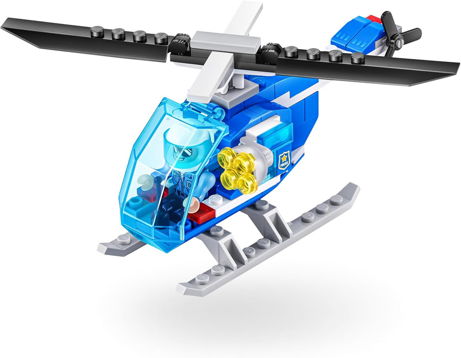 MAX Adventure Police Station Playset (318 pieces) Building Bricks Toys For Kids 5+ Create Vehicles and More Unbox Discover, Major Brand Compatible