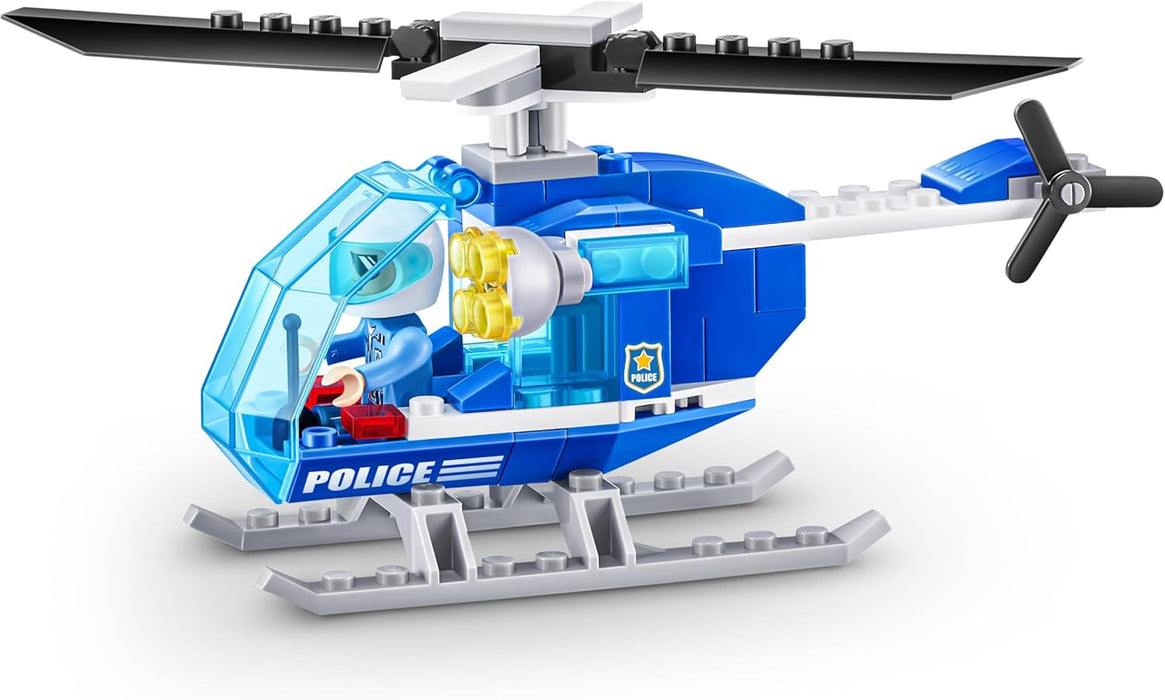 MAX Adventure Police Station Playset (318 pieces) Building Bricks Toys For Kids 5+ Create Vehicles and More Unbox Discover, Major Brand Compatible