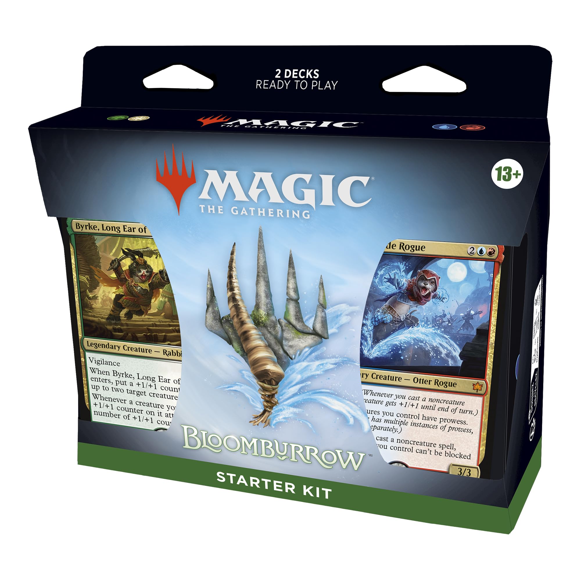 Magic: The Gathering - Bloomburrow Starter Kit | Learn to Play Magic with 2 Bloomburrow-Themed Decks | 2 Player Collectible Card Game for Ages 13+ (English Version