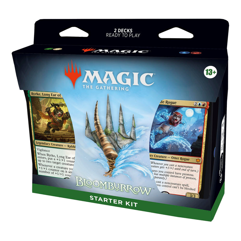 Magic: The Gathering - Bloomburrow Starter Kit | Learn to Play Magic with 2 Bloomburrow-Themed Decks | 2 Player Collectible Card Game for Ages 13+ (English Version